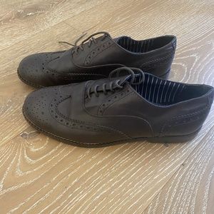 Max Mara Weekend leather oxfords size 6